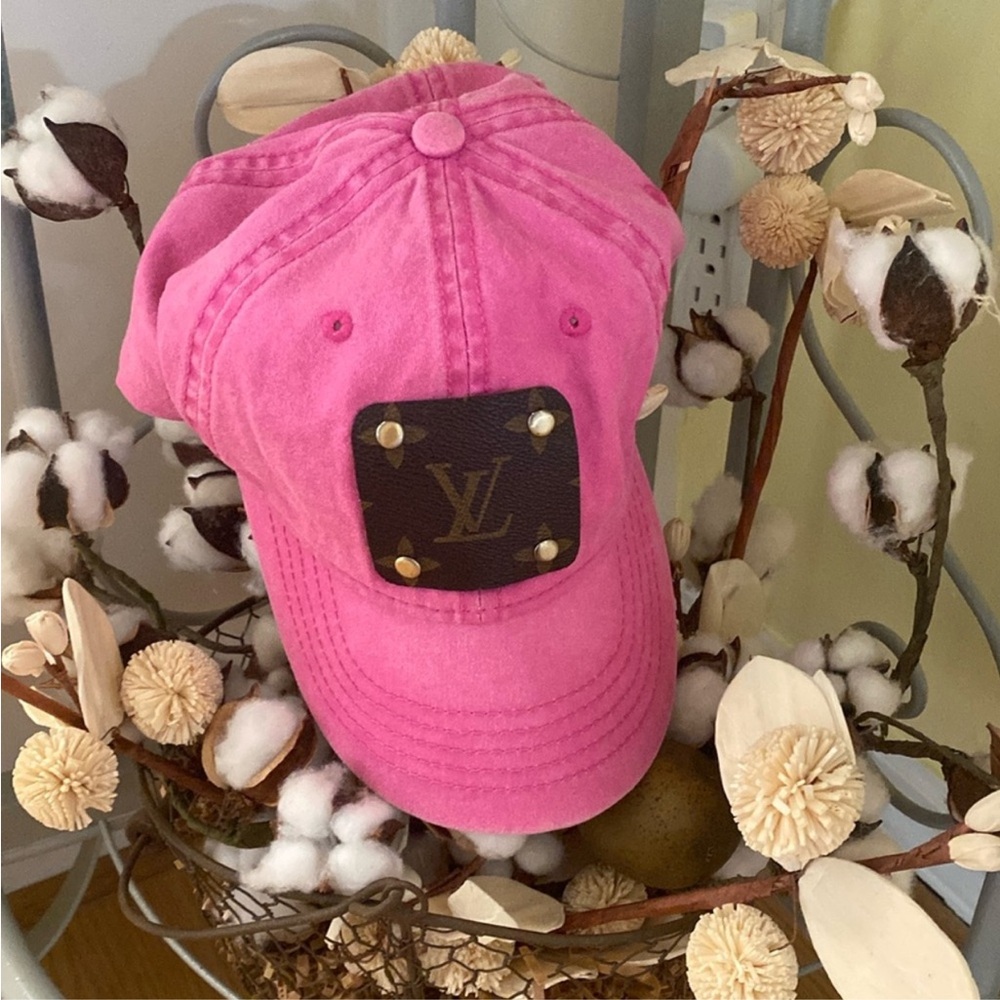 Louis Vuitton Pink Baseball Cap